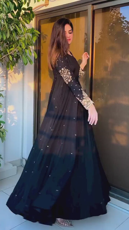 PEARLS GOWN MAXI 3PCS